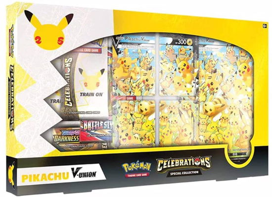 Cover for Asmodee · Pokemon TCG: Celebrations Special Collection Pikachu V- Union (Zubehör)