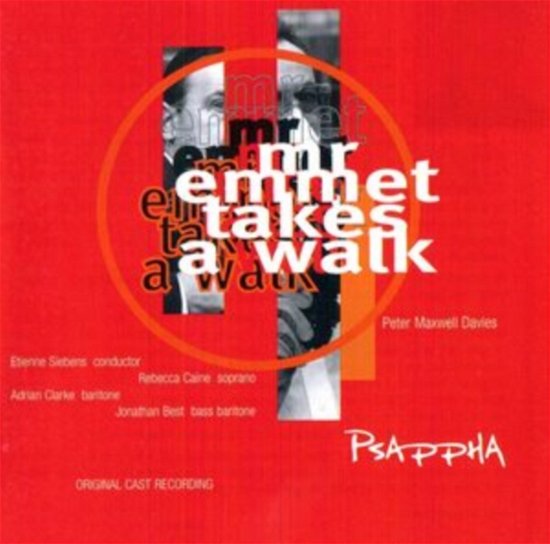 Cover for Psappha · Mr Emmet Takes A Walk (CD) (2022)