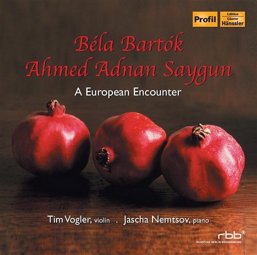 Cover for Bartok / Vogler / Nemtsov · European Encounter (CD) (2008)