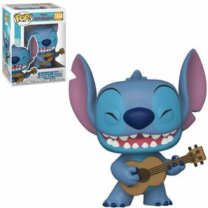Lilo&stitch- Stitch W/ukelele - Funko Pop! Disney: - Merchandise - FUNKO UK LTD - 0889698556156 - June 2, 2021