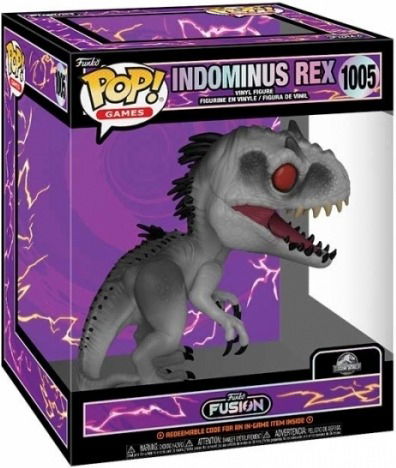 Cover for Pop Funko Fusion · Pop Super Funko Fusion Indominus Rex Styles May (Funko POP!)