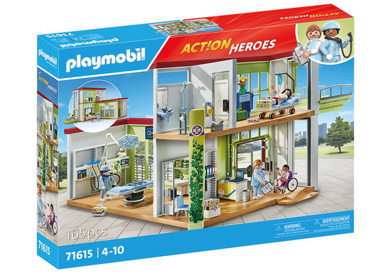 Cover for Playmobil · Modern Hospital (71615) (Toys)