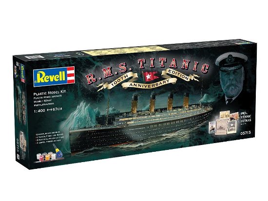 Cover for Revell · Titanic Modellbausatz Geschenkset 1/400 R.M.S. Tit (Leketøy) (2024)