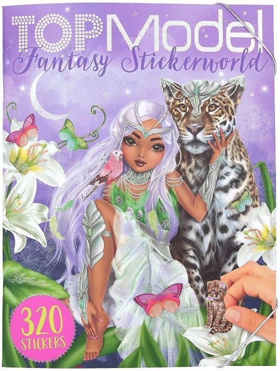 Cover for TOPModel · TOPModel Fantasy Stickerworld Stickerboek (N/A)