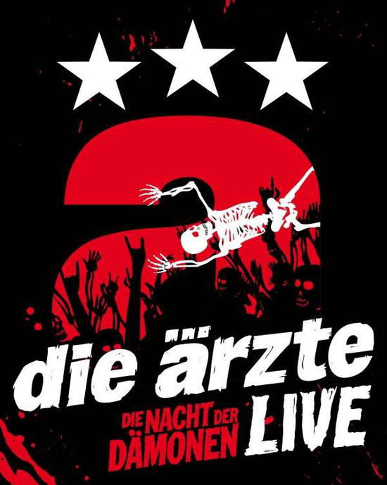 Cover for Die Ärzte · Live - Die Nacht Der Dämonen (Blu-Ray) (2013)