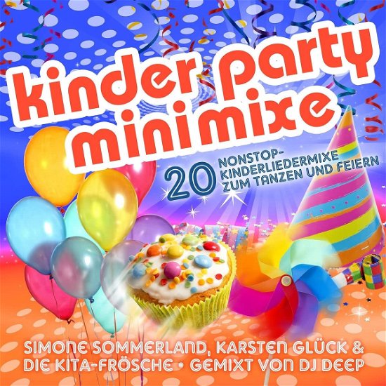 Cover for Sommerland,s. / Glück,k. &amp; Kita-frösche,die · Kinder Party Minimixe (CD) (2022)