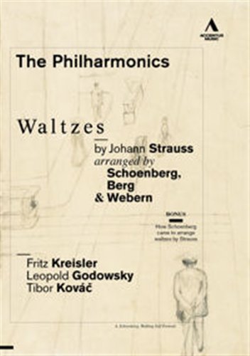 Cover for Strauss / Godowsky / Philharmonics · Waltzes (DVD) (2011)