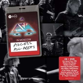 Cover for Asia · Access All Areas - Moscow (Płyta DVD/CD) (2015)