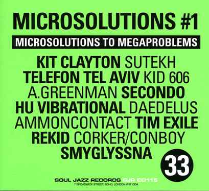 Microsolutions #1 - Various Artists - Musikk - Soul Jazz Records - 5026328101156 - 1. juli 2005