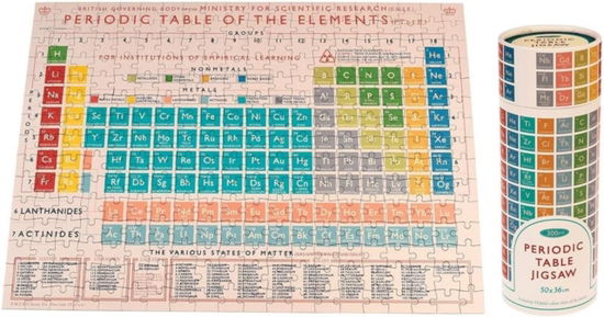 Cover for Jigsaw puzzle in a tube (300 piece) - Periodic Table (Paperback Book) (2023)