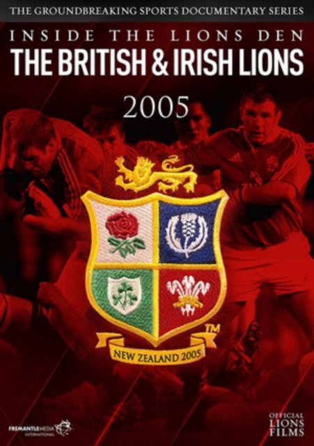 Cover for British  Irish Lions 2005 Inside · The British and Irish Lions 2005 Inside The Lions Den (DVD) (2017)