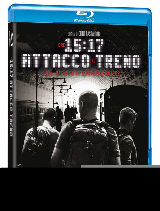 Cover for 15:17 Attacco Al Treno (Blu-ray) (2018)