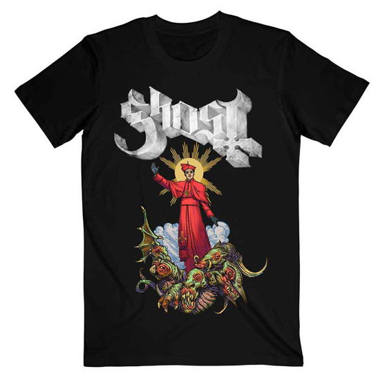 Ghost Unisex T-Shirt: Plague Bringer - Ghost - Merchandise - MERCHANDISE - 5056170639156 - 14. januar 2020