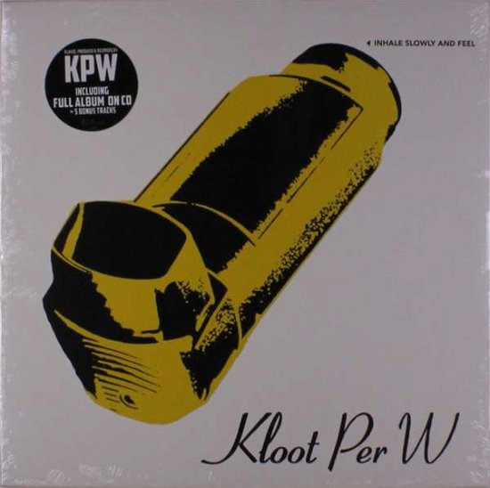 Cover for Kloot Per W · Inhale Slowly &amp; Feel (LP) [Coloured edition] (2018)