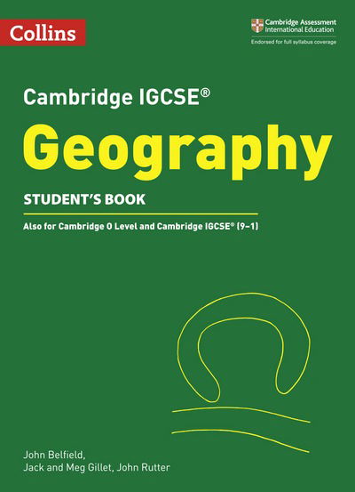 Cover for John Belfield · Cambridge IGCSE™ Geography Student's Book - Collins Cambridge IGCSE™ (Paperback Book) [3 Revised edition] (2018)