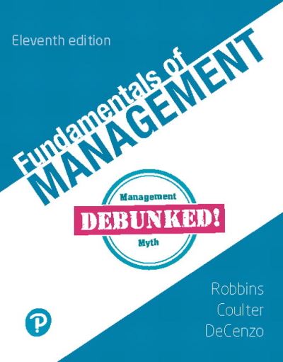 Cover for Stephen Robbins · Fundamentals of Management [RENTAL EDITION] (Paperback Book) (2019)