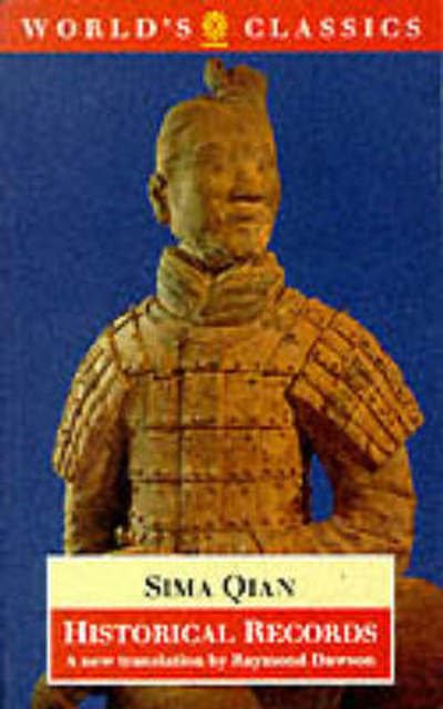 Cover for Sima Qian · Historical Records (Paperback Book) (1994)