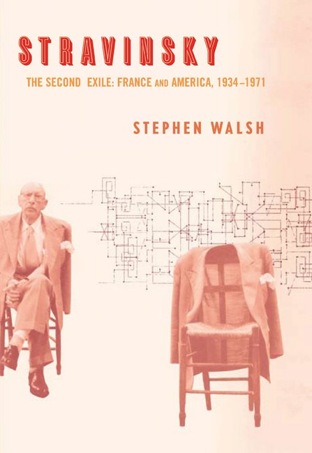 Cover for Stephen Walsh · Stravinsky: the Second Exile: France and America, 1934-1971 (Paperback Book) (2008)