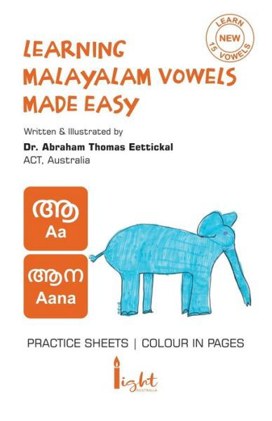 Cover for Abraham Thomas · Learning Malayalam Vowels Made Easy (Paperback Book) (2021)