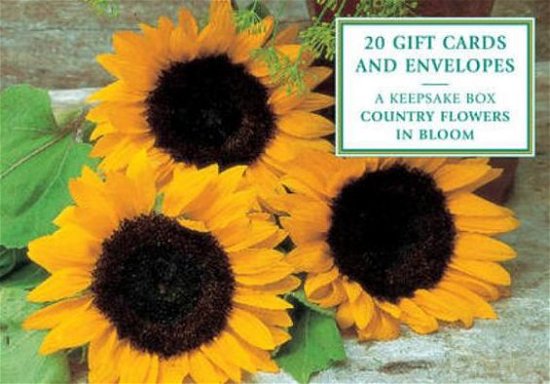 Tin Box of 20 Gift Cards and Envelopes: Country Flowers in Bloom - Peony Press - Books - Anness Publishing - 9780754826156 - October 30, 2012