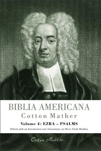 Cover for Cotton Mather · Biblia Americana: Ezra-psalms (Hardcover Book) (2014)