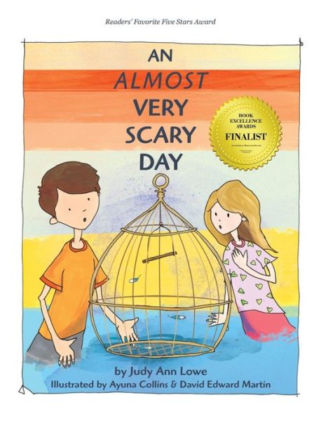 Cover for Judy Ann Lowe · An Almost Very Scary Day (Hardcover Book) (2022)