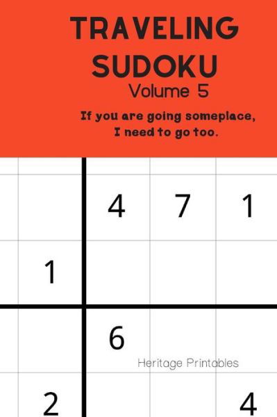 Cover for Heritage Printables · Traveling Sudoku Volume 5 (Paperback Book) (2019)