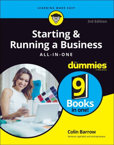 Cover for Barrow, Colin (Cranfield School of Management) · Starting and Running a Business All-in-One For Dummies (Paperback Book) [3rd UK edition] (2016)