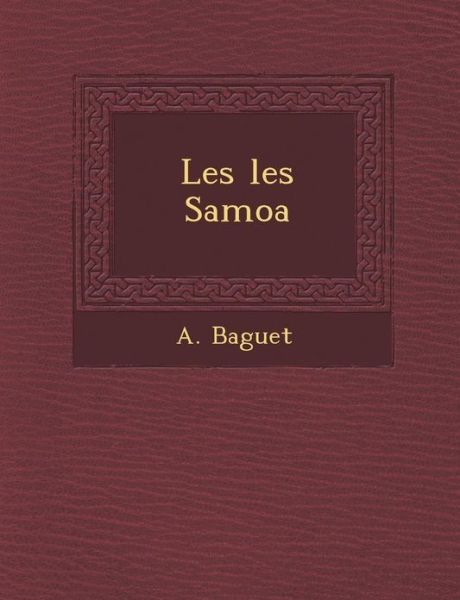 Cover for A Baguet · Les Les Samoa (Paperback Book) (2012)