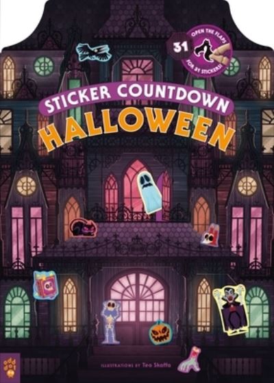 Cover for Odd Dot · Sticker Countdown Halloween - Sticker Countdown (Hardcover Book) (2022)