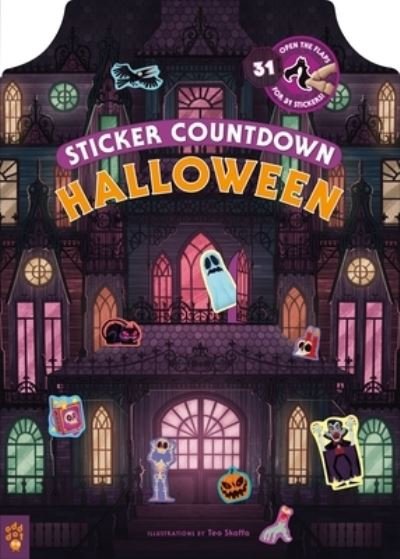 Sticker Countdown Halloween - Sticker Countdown - Odd Dot - Bücher - St Martin's Press - 9781250208156 - 15. August 2022