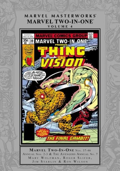 Cover for Marv Wolfman · Marvel Masterworks: Marvel Two-in-one Vol. 4 (Inbunden Bok) (2019)