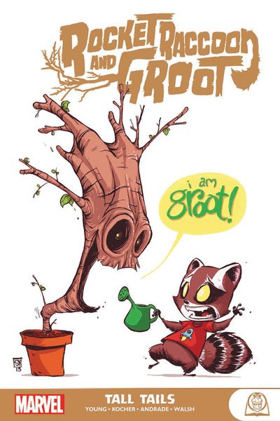 Cover for Skottie Young · Rocket Raccoon &amp; Groot: Tall Tails (Paperback Book) (2020)