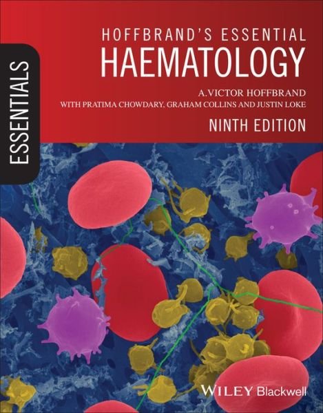 Cover for Hoffbrand, Victor (Royal Free Hospital, London) · Hoffbrand's Essential Haematology - Essentials (Paperback Book) (2024)