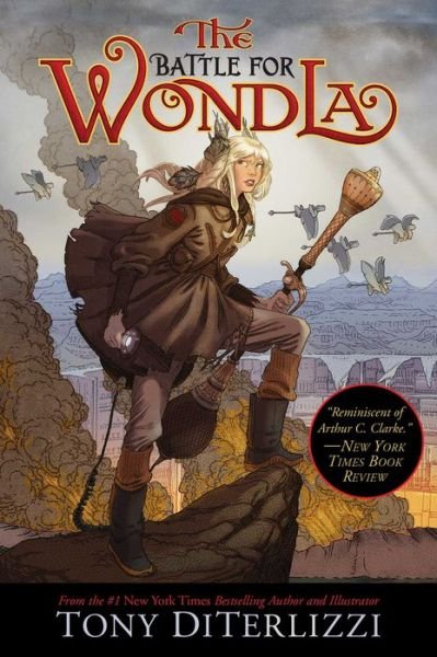 Cover for Tony Diterlizzi · The Battle for Wondla (Reprint) (Paperback Book) (2015)