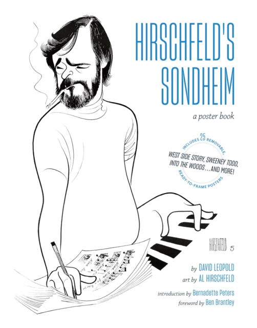 Cover for David Leopold · Hirschfeld's Sondheim: A Poster Book (Plakat) (2025)