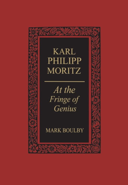 Cover for Mark Boulby · Karl Philipp Moritz (Paperback Book) (1979)