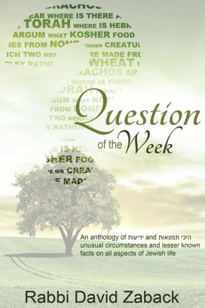 Cover for Rabbi David Zaback · Question of the Week (Paperback Book) (2014)