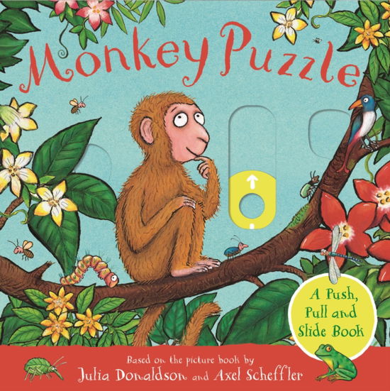 Cover for Julia Donaldson · Monkey Puzzle: A Push, Pull and Slide Book (Kartongbok) (2025)