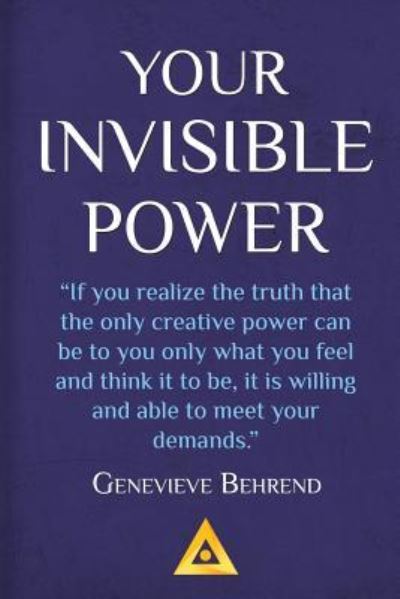 Cover for Genevieve Behrend · Your Invisible Power (Paperback Book) (2017)