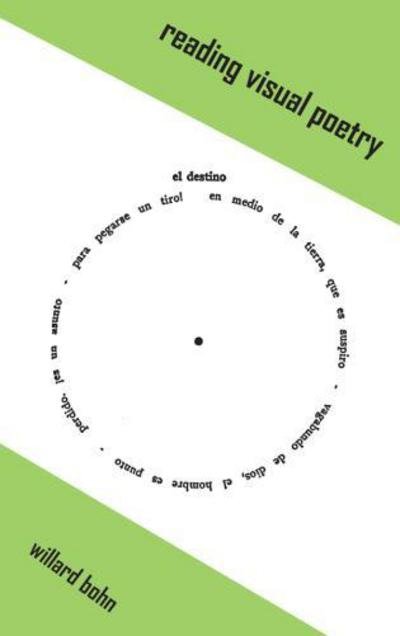 Cover for Willard Bohn · Reading Visual Poetry (Paperback Book) (2013)