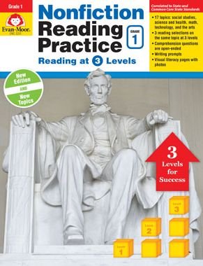 Cover for Renee Biermann · Nonfiction Reading Practice, Grade 1 (Paperback Book) (2017)