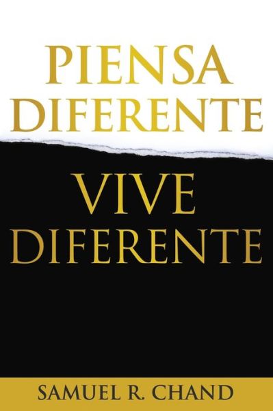 Cover for Samuel R Chand · Piensa Diferente, Vive Diferente (Paperback Book) (2019)