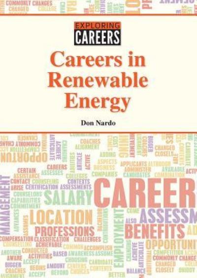 Cover for Don Nardo · Careers in Renewable Energy Careers in Renewable Energy (Hardcover Book) (2018)