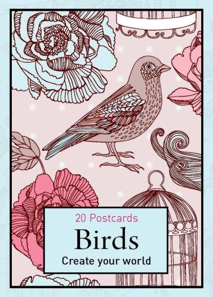 Cover for New Holland Publishers · Colouring in Book Postcards: Birds (Taschenbuch) (2015)