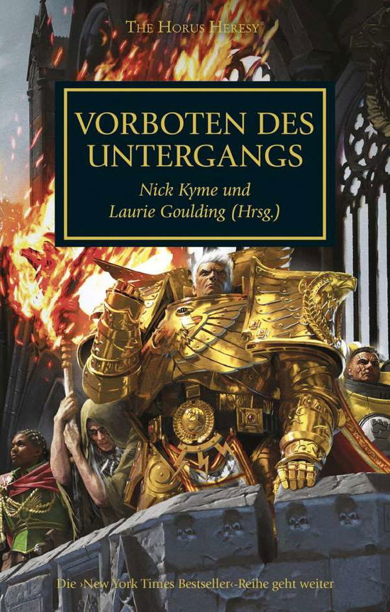 Cover for Nick Kyme · Horus Heresy - Vorboten des Untergangs (Pocketbok) (2020)