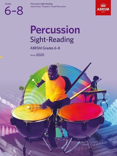 Cover for Abrsm · Percussion Sight-Reading, ABRSM Grades 6-8: from 2020 - ABRSM Sight-reading (Sheet music) (2019)