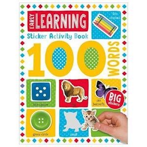 100 Early Learning Words Sticker Activity - 100 Sticker Activity - Make Believe Ideas - Bøger - Make Believe Ideas - 9781789476156 - 1. juli 2020