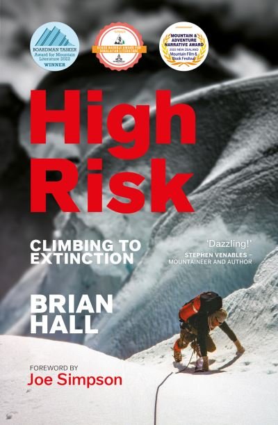 Cover for Brian Hall · High Risk: Climbing to extinction (Paperback Book) (2023)