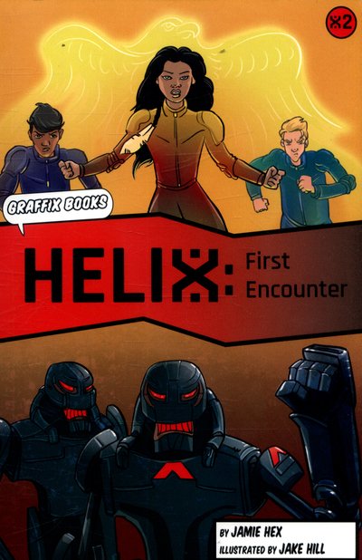 Cover for Jamie Hex · Helix: First Encounter (Graphic Reluctant Reader) - Helix (Paperback Book) (2018)